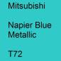 Preview: Mitsubishi, Napier Blue Metallic, T72.